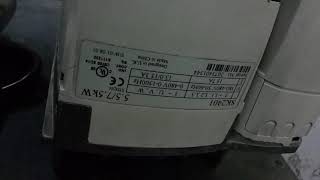 Test Emerson SK comander with STA M4-3024 spindle