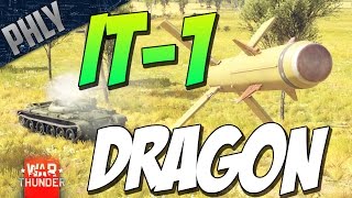IT-1 DRAGON ATGM MISSLE TANK GAMEPLAY (War Thunder 1.59 Gameplay)