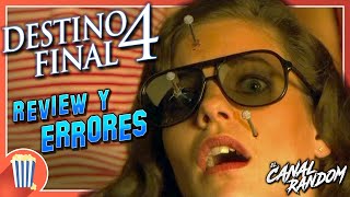 ERRORES de películas DESTINO FINAL 4 Crítica y Resumen