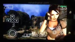 Tomb raider Legend game in Samsung Galaxy S7 Edge PSP Emulator Android game BEST SETTINGS HD