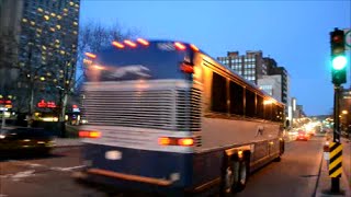 CANADIAN COACHES DRIVING IN MONTREAL QUEBEC