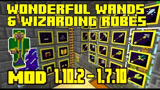 Wonderful Wands & Wizarding Robes | Para 1.10.2 – 1.7.10 En Español | Mod Review