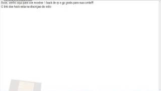 Hacks de Rp e de Gp para o Crossfire EU
