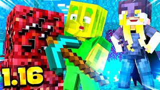 ISY & FLO finden DAS NEUE 1.16 ERZ?! - Minecraft 1.16 [Deutsch/HD]