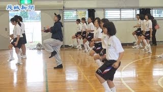 中学生が授業でヒップホップ　水戸・内原中