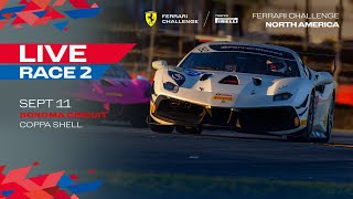 Ferrari Challenge North America Coppa Shell – Sonoma Circuit, Race 2
