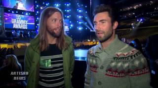 MAROON 5 TALKS GRAMMY GRADUATION, ALICIA KEYS COLLABO