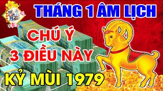 TUỔI KỶ MÙI 1979 THÁNG 1 ÂL HUNG TINH ĐEO BÁM, KHÓ KHĂN BỦA VÂY, CẦN CHÚ Ý ĐIỀU NÀY KẺO MẤT TIỀN