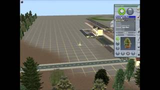Trainz Railroad Simulator 2007: Making a route part 4: the third square: The village