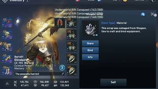 Lineage 2 Revolution: Inserting scraps for CP boost