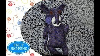 Вязаная игрушка Дример Часть 3