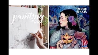 OIL PAINTING TIMELAPSE  ♥ "Magic Always Has a Price" ♥ Ruth Speer