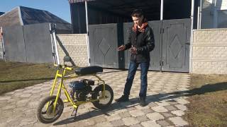 Минибайк из мотоблока. Часть 2