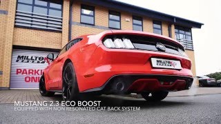 Milltek Sport Performance Exhaust for Ford Mustang 2015 2.3 EcoBoost