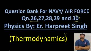 NAVY/AIR FORCE Qn. 26,27,28,29 and 30