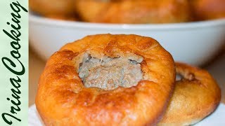 Беляши с Мясом ПЕРМЯЧИ ○ Лучшее Дрожжевое ТЕСТО для БЕЛЯШЕЙ ○ Belyash (Meat Pie) ○ Ирина Кукинг