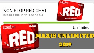 Trick Maxis Unlimited Internet 2019