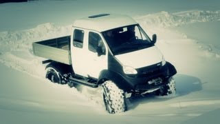 Тест-драйв снегоболотохода MYL
