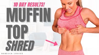Intense MUFFIN TOP SHRED Workout at Home - 10 DAY RESULTS!