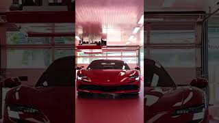 Admiring every inch of the #FerrariSF90Stradale. #Fiorano #Ferrari