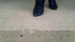 POINTED TOE HIGHHEEL BOOTS CRUSH ROACH