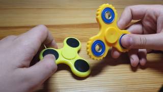 Дешевый спиннер против дорогого. Hand spinner vs. Fidget spinner.