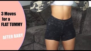 lower ab belly fat workout 3 fat burning exercises for tiny waist after baby |J MAYO
