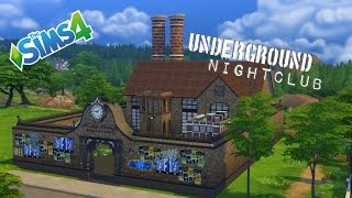 The Sims 4 - Community Build - Underground Nightclub