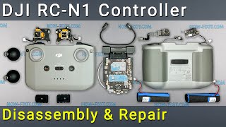DJI RC-N1 Remote Controller (RC231) disassembly, repair and buttons replacement