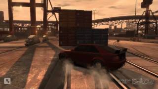 GTA 4: Shipyard Drifting (Sultan RS)
