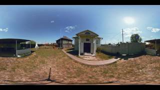 Дом Григория Распутина. Тюмень, село Покровское (видео 360)