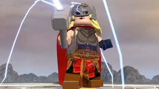 LEGO Marvel Super Heroes 2 - Thor (Jane Foster) - Open World Free Roam Gameplay (PC HD) [1080p60FPS]