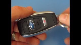 How To Replace Subaru Key Fob Battery DIY 2014 2015 2016 2017 2018 2019 2020