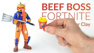 Beef Boss (Fortnite Battle Royale) – Polymer Clay Tutorial