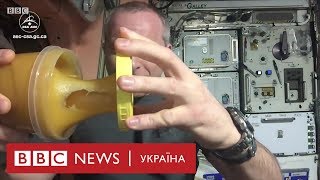 Як поводиться мед у невагомості?