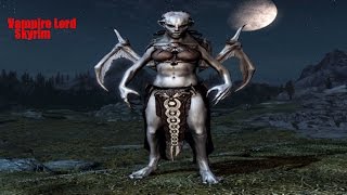 Skyrim Remastered Vampire Lord  PS4