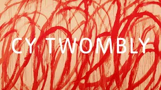 Cy Twombly's Large, Swirling Fireworks