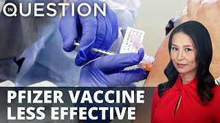 Pfizer vaccine less effective against COVID variant – study