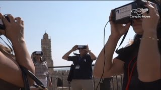 Óculos em 3D permite uma viagem no tempo em Jerusalém