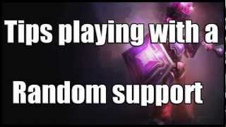 Tips and advice on how to play AD carry with a random support
