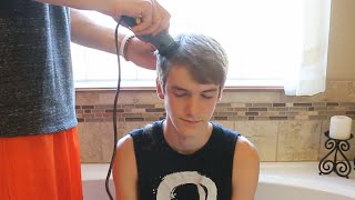 SHAVING EACH OTHER'S HEADS!!