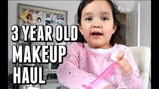 3 YEAR OLD'S MAKEUP HAUL! - November 30, 2017 - ItsJudysLife Vlogs