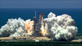Lanzamiento de transbordador espacial de la NA.S.A.HD.