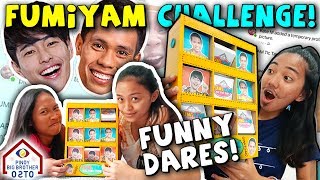 FUMIYAM CHALLENGE with Extreme Dares! | Awesome Cardboard Tic Tac Toe Game | PBB OTSO THEMED