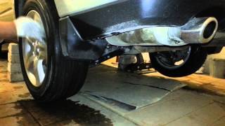 Работа заднего дифференциала Subaru Forester SH 2010