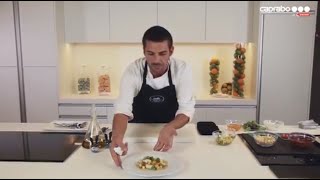 Entrantes - ChefCaprabo con Marc Grañó: Carpaccio de Gambas