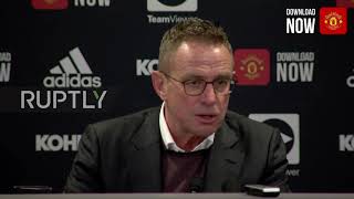UK: Man Utd's new interim manager Ralf Rangnick set to "bring more balance" to team