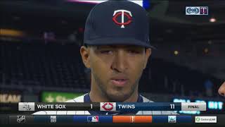 Twins' Rosario happy after belting 2 homers in front of family