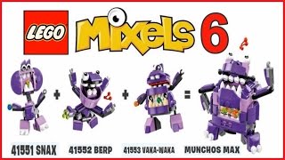 LEGO MIXELS SERIES 6 MUNCHOS MAX - Лего Миксели 6 серия МАНЧОСЫ МАКС