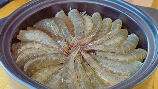 【小穎美食】大蝦這樣做太香了，不水煮不油炸，湯鮮味美，出鍋連湯汁都不剩